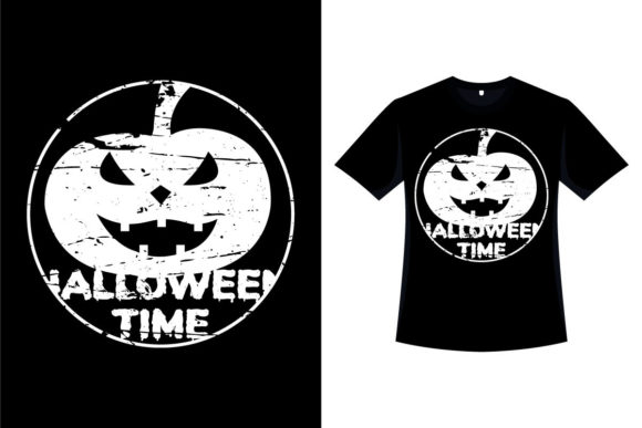 Free Halloween Silhouette T-shirt Design
