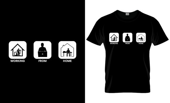 Work from Home T-shirt 01